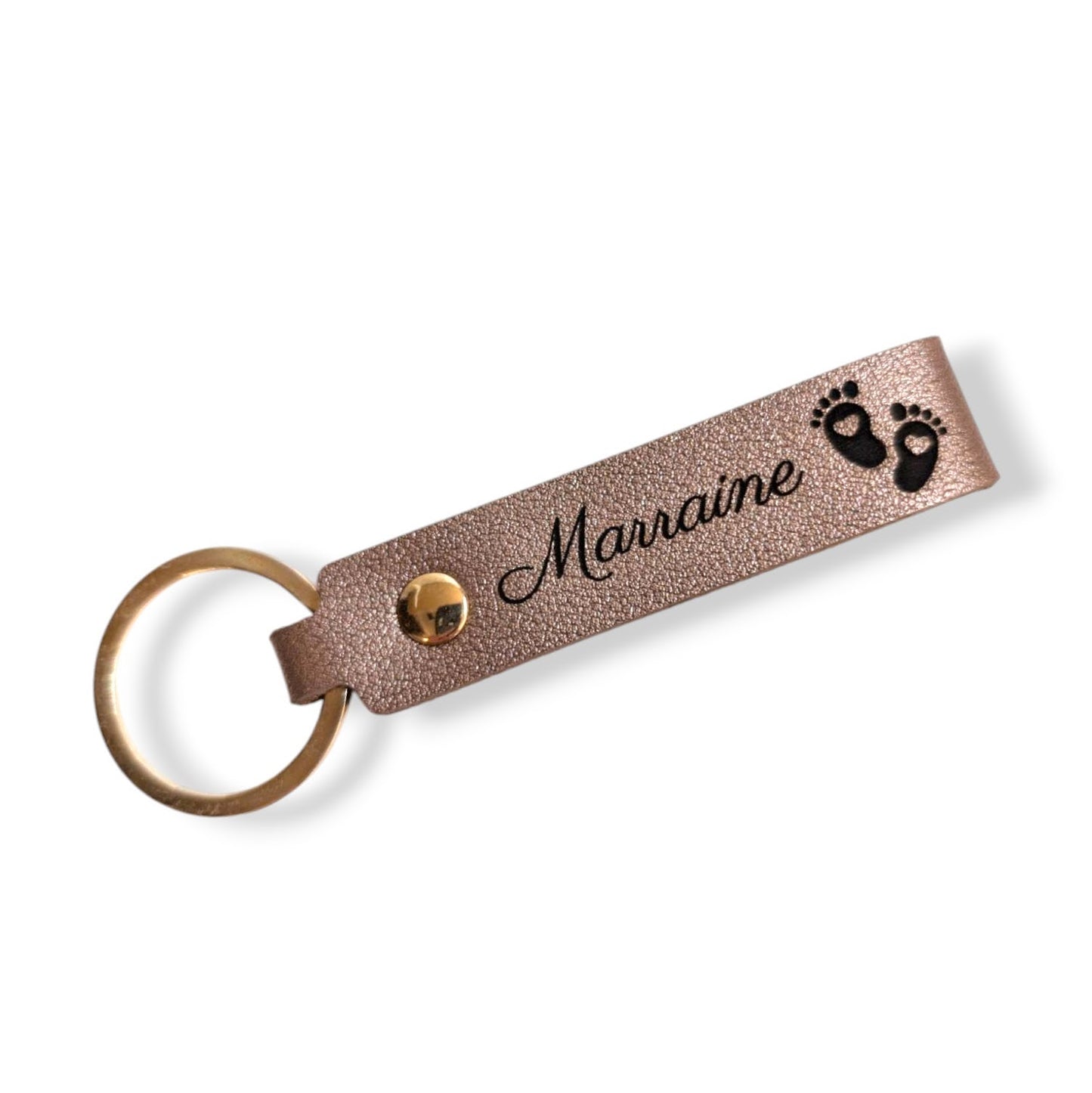 Porte clés en cuir