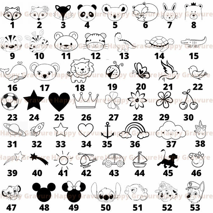 Pot ou porte crayon personnalisé en bois Happy Gravure