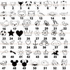Valise naissance Happy Gravure