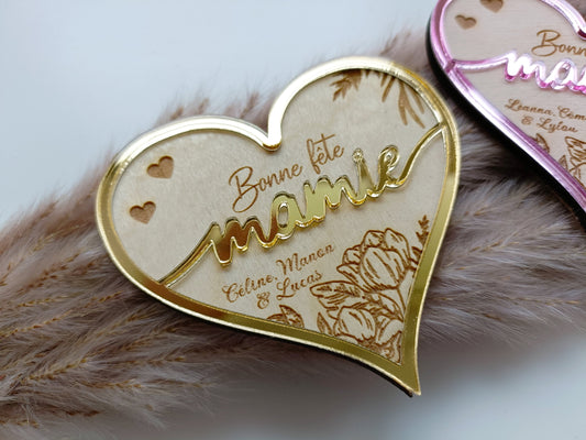 Floral Heart Magnet