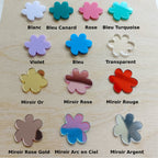 Magnet aimanté personnalisé en bois - anniversaire - fête des mères / grands-mères, cadeau maman, papa, tata, marraine Happy Gravure