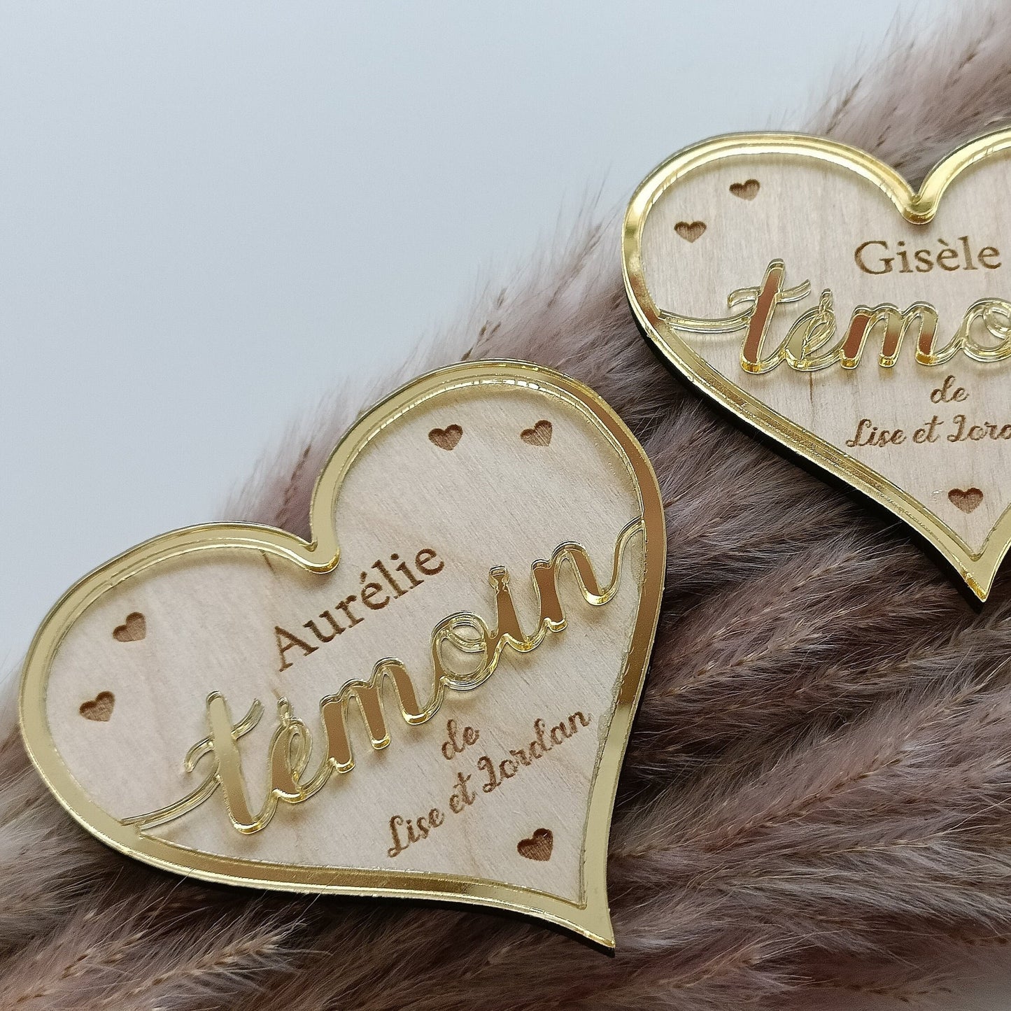 Magnet Coeur Témoin