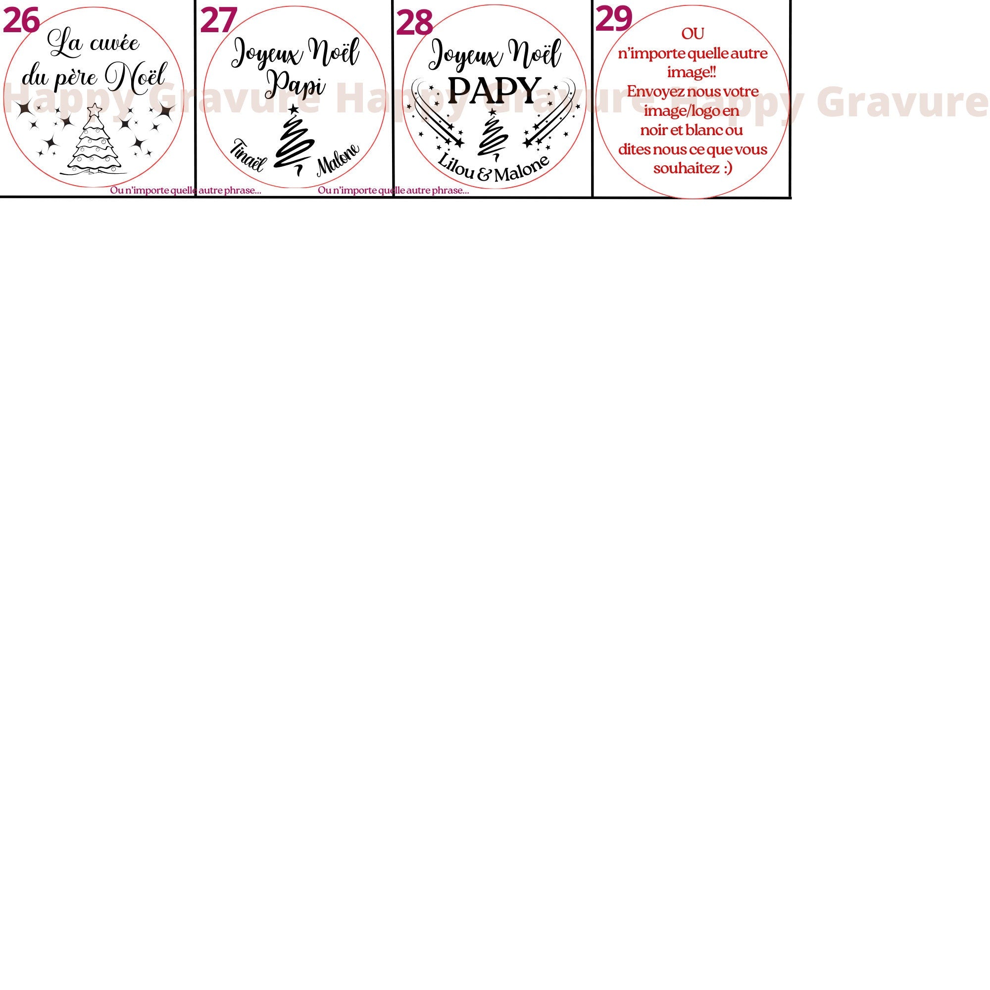 Bouchon de bouteille personnalisé en bois - Mariage, fêtes, Événements Happy Gravure