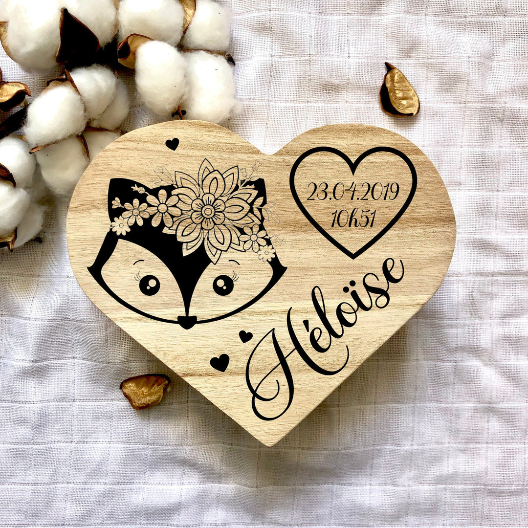Boite coeur de naissance