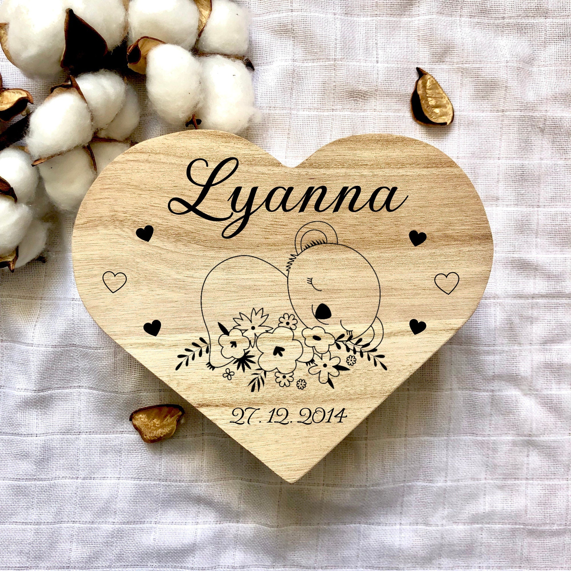 Boite coeur de naissance