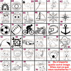 Porte-monnaie en Cuir Personnalisé Vert clair - Gravure en Haut | Happy Gravure