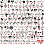 Porte-Clés Cuir Marron Texte et image Personnalisés | Happy Gravure Happy Gravure