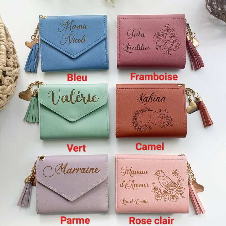 Leather purse or wallet