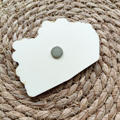 Floral Book Magnet