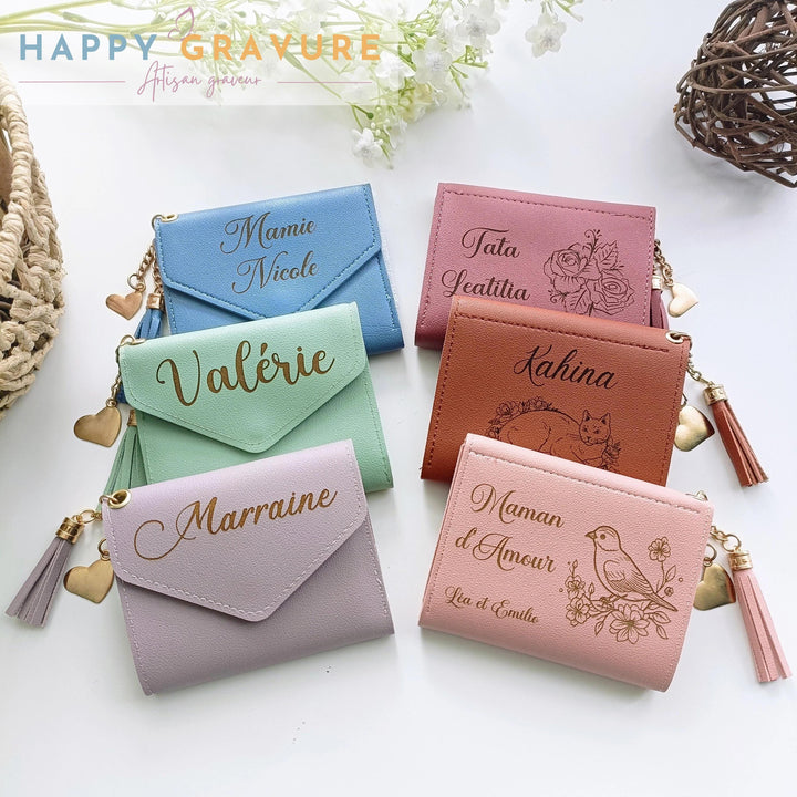 Leather purse or wallet
