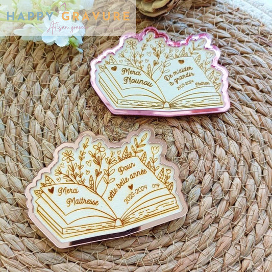 Floral Book Magnet