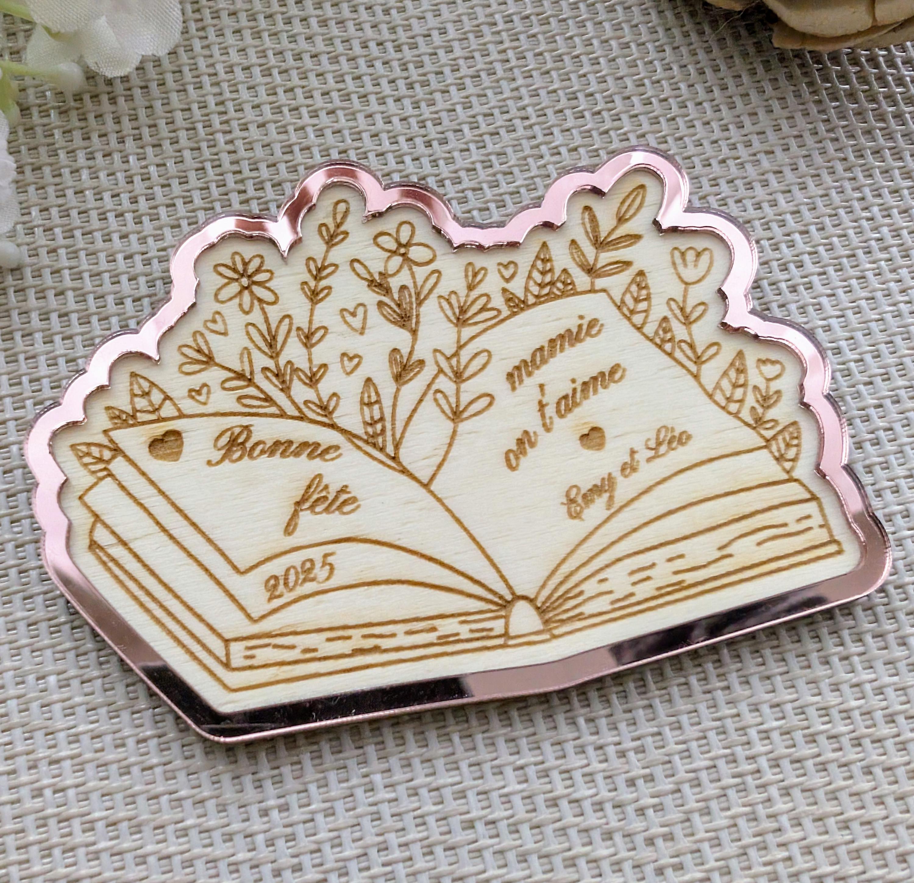Magnet Livre floral