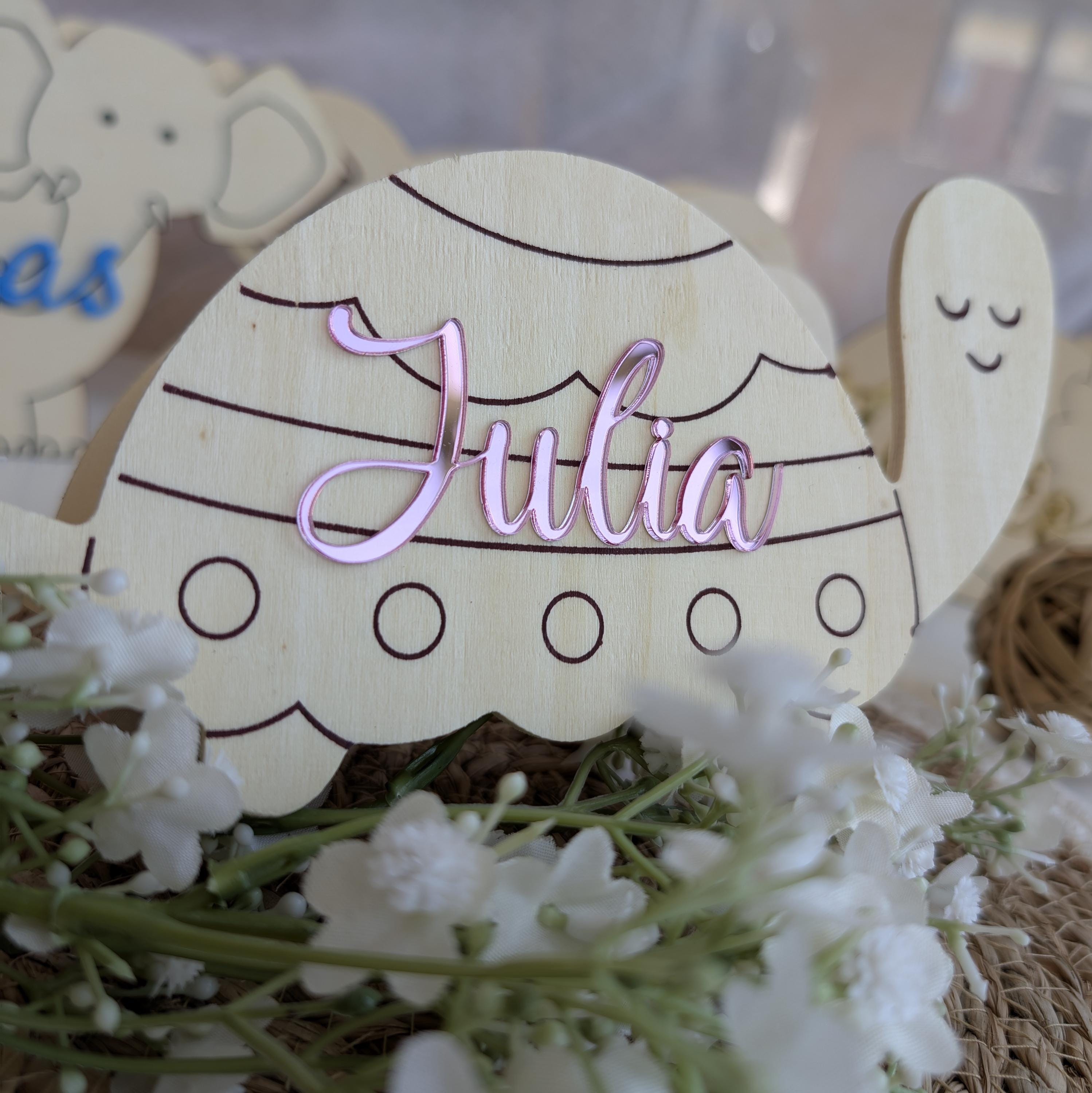 Tirelire Tortue Happy Gravure