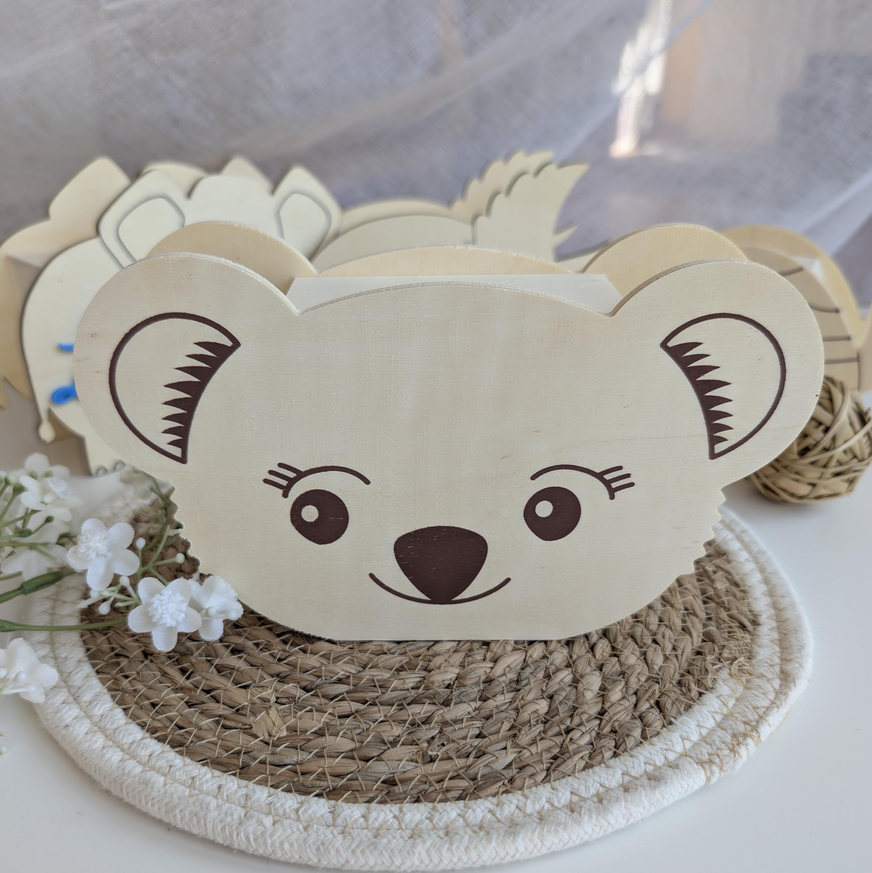 Tirelire Koala Happy Gravure