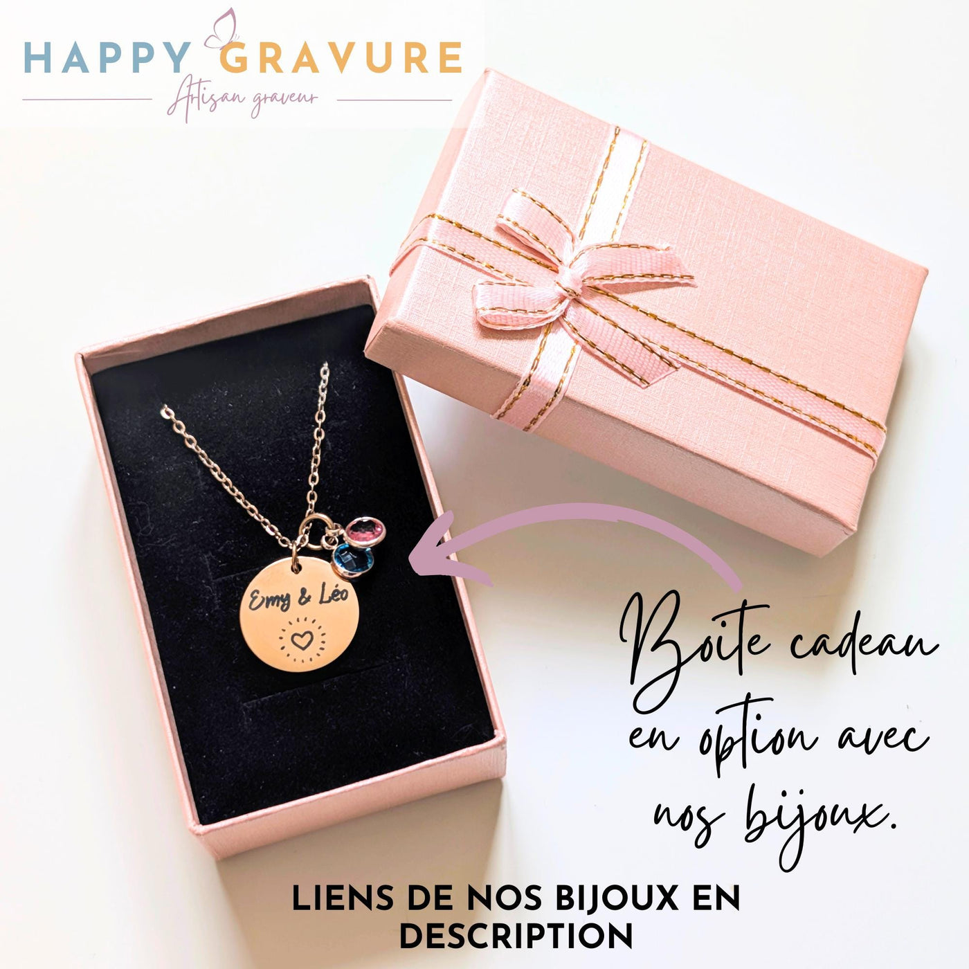 Boite cadeau pour bijoux