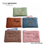 Porte-monnaie en Cuir Texte et image Personnalisés | Happy Gravure Happy Gravure